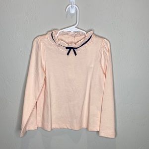 NWT Janie and Jack long sleeved shirt with bow detail